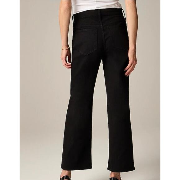 NWT J. Crew Slim-Wide Jean Black 28 - Picture 4 of 12